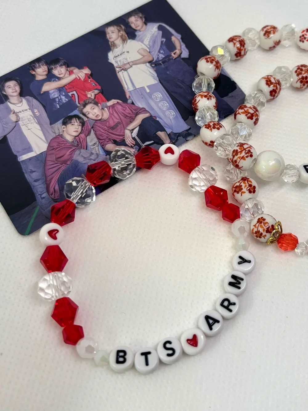 (4pcs) BTS ARMY 2026 ARIRANG BRACELET PHOTOCARD BUNDLE